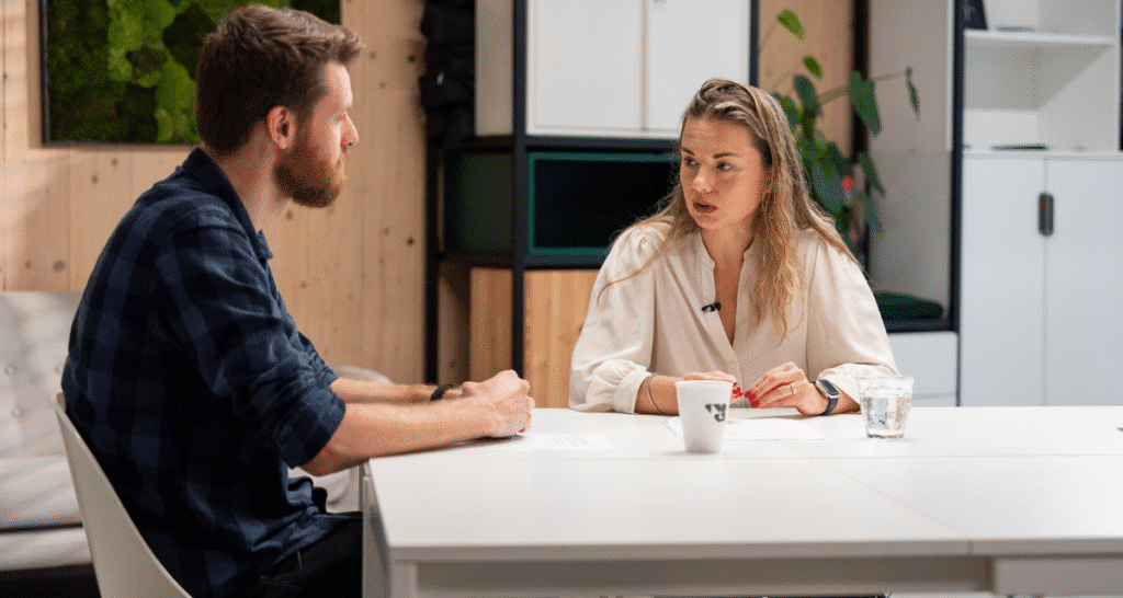 Tessa Gijbels in interview